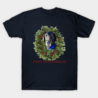 Paws to Celebrate Black Lab T-Shirt